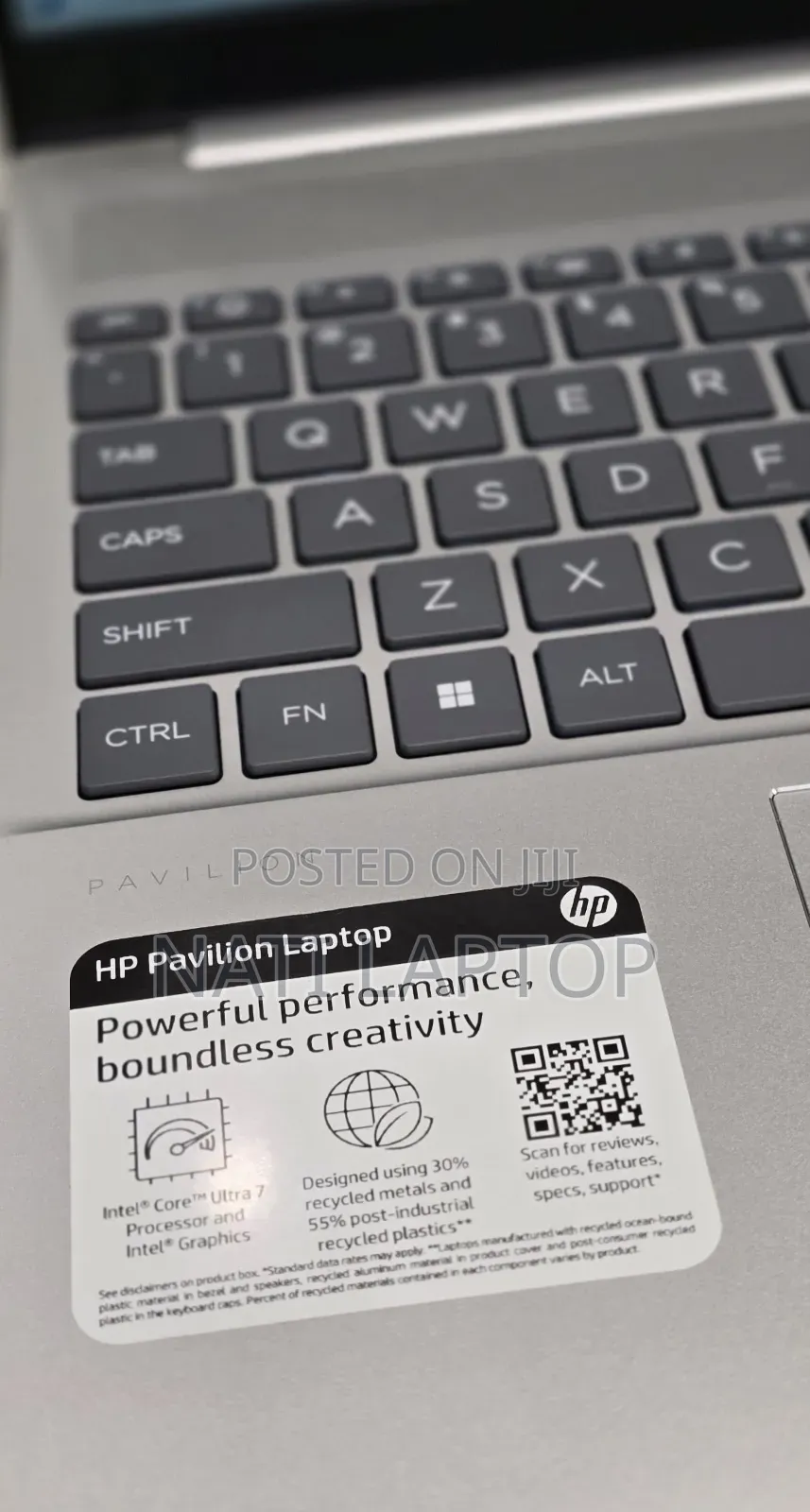 New Laptop HP Pavilion 15 16GB Intel Core Ultra 7 SSD 512GB