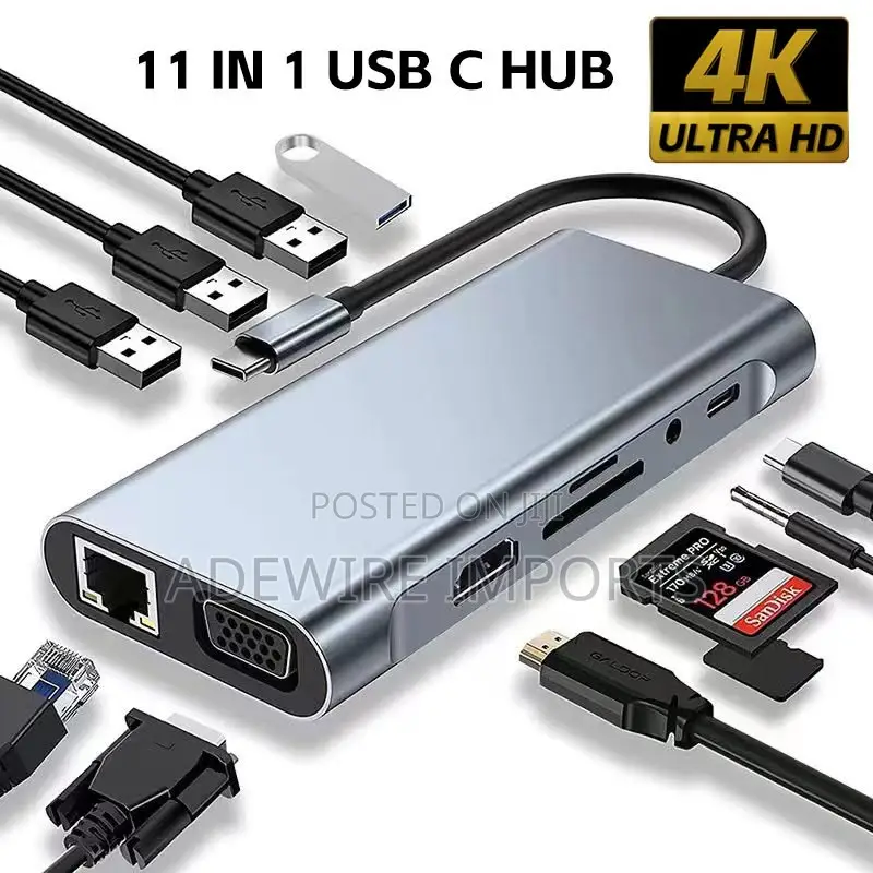 Type C 11 in 1 Converter