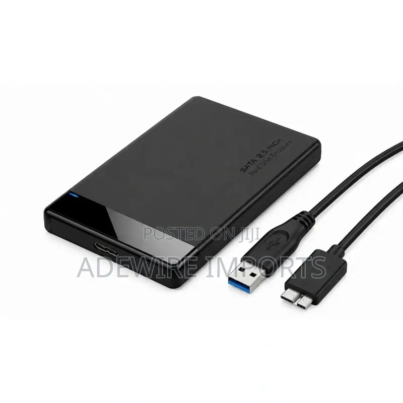 Laptop HDD External Case 2.5" HDD (Usb 3.0) With Vat