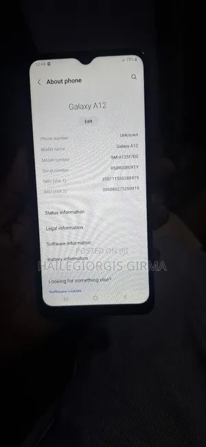 Samsung Galaxy A12 64 GB Black