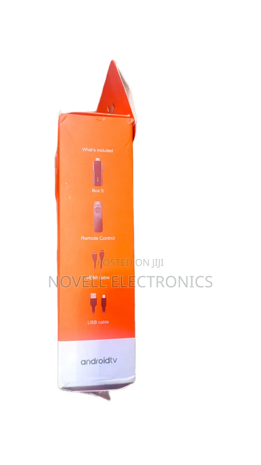 አዲስ Android Tv Stick ከሪሞት ጋር