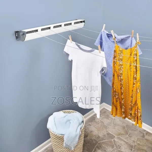 5 Line Retractable Clothesline