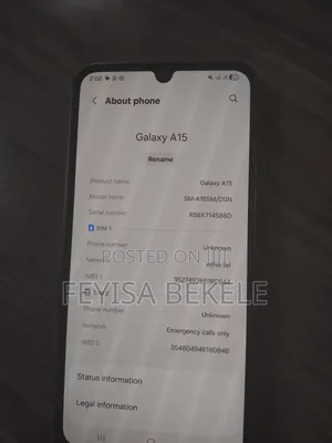 Samsung Galaxy A15 5G 128 GB Blue