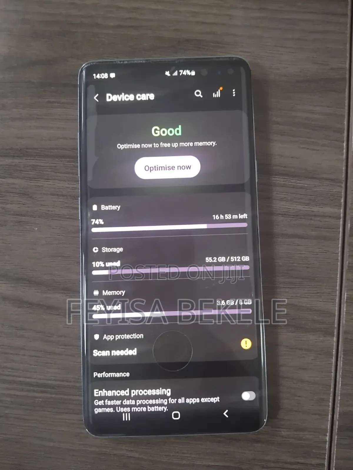 Samsung Galaxy S10 5G 512 GB Blue