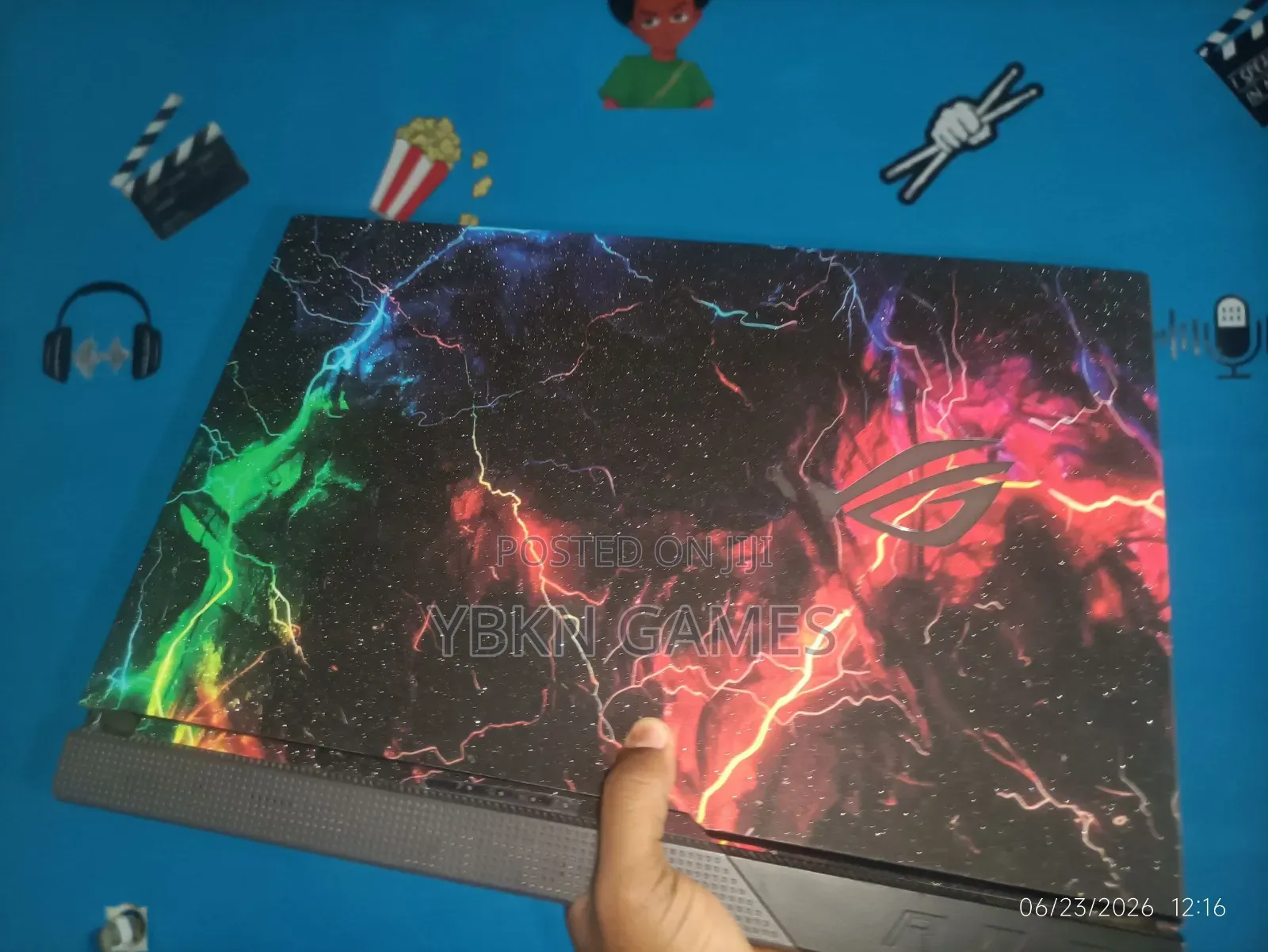 Laptop Asus ROG Strix G17 16GB AMD Ryzen 7 SSD 1T
