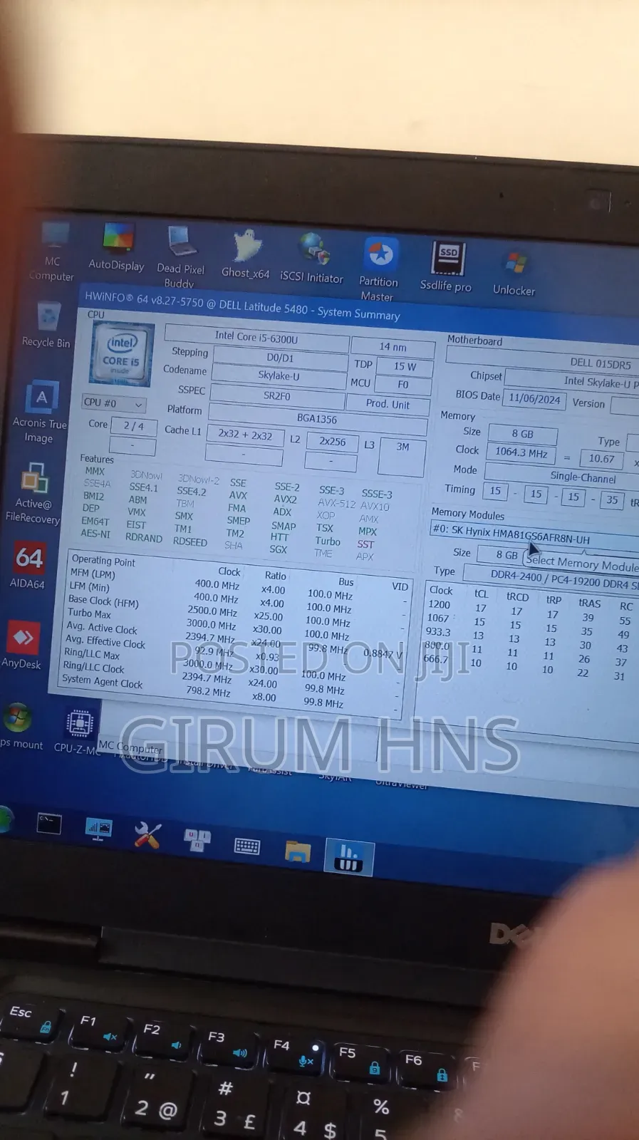 Laptop Dell Latitude 14 5480 16GB Intel Core i5 SSD 256GB