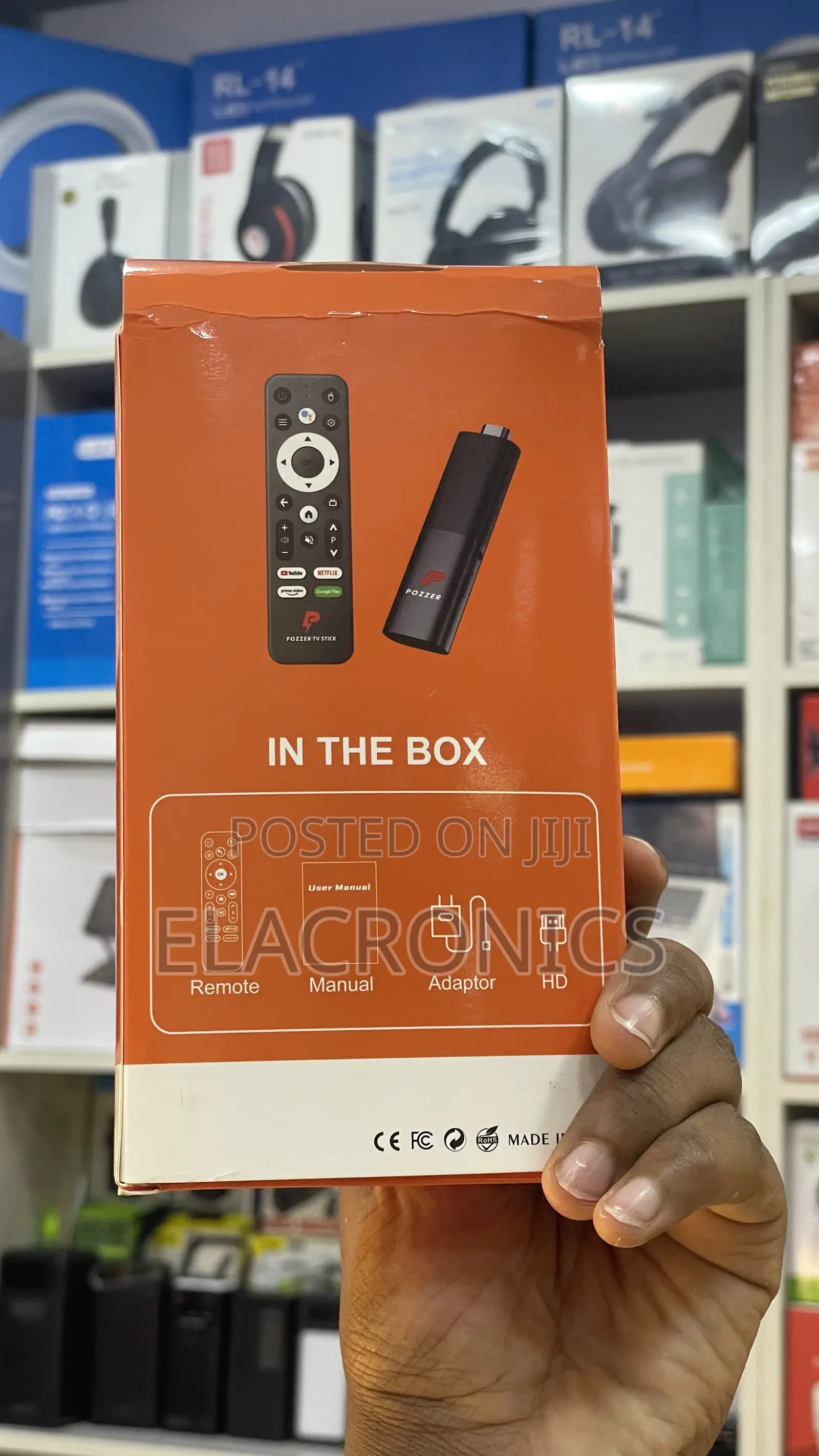 Tv Box Stick Pozzer Pro (Internet Youtube Tv Receiver)
