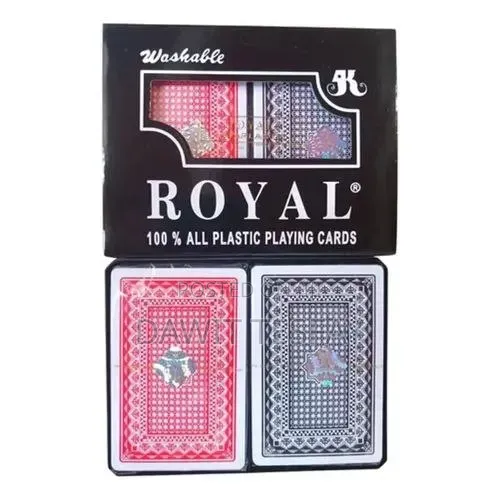 Royal 100% Plastic Playing Cards