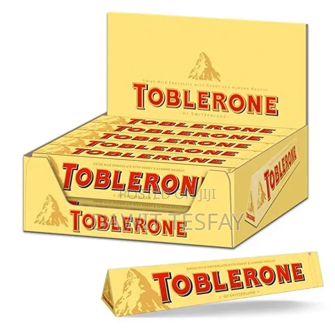 Toblerone Swiss Milk Chocolate Box(20*100g Bars)