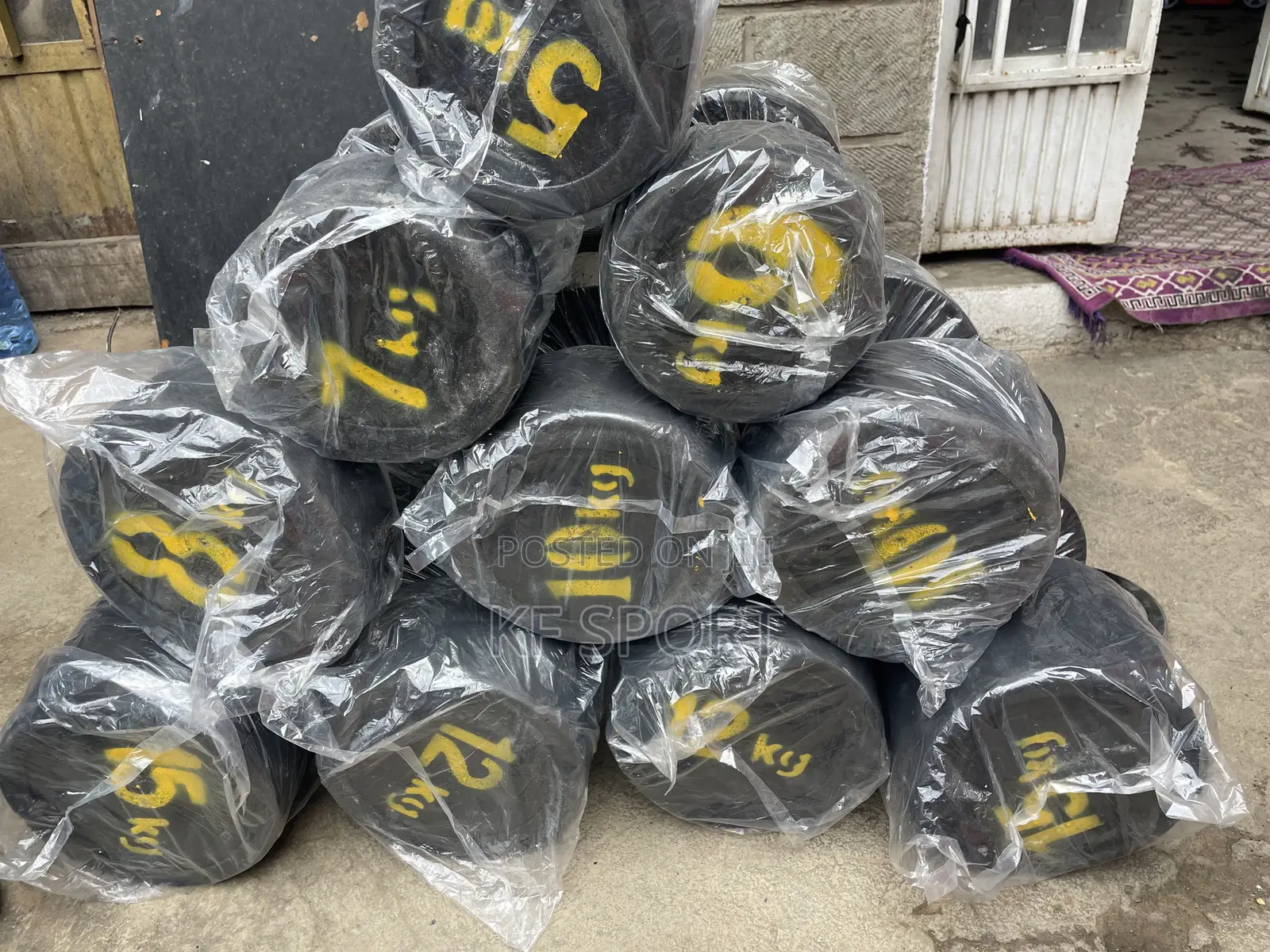 Heavy Grip Local Fitness Dumbbells – Built to Last