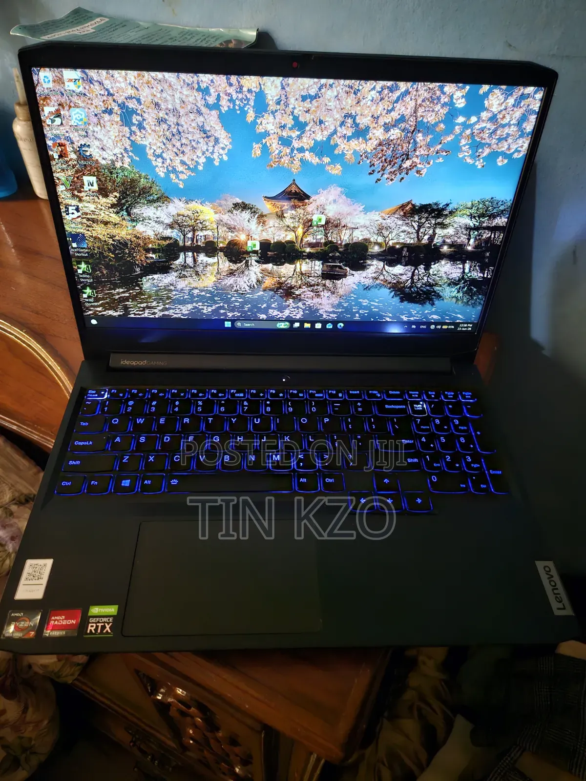 Laptop Lenovo Ideapad Gaming 3 16GB AMD Ryzen 7 SSD 512GB