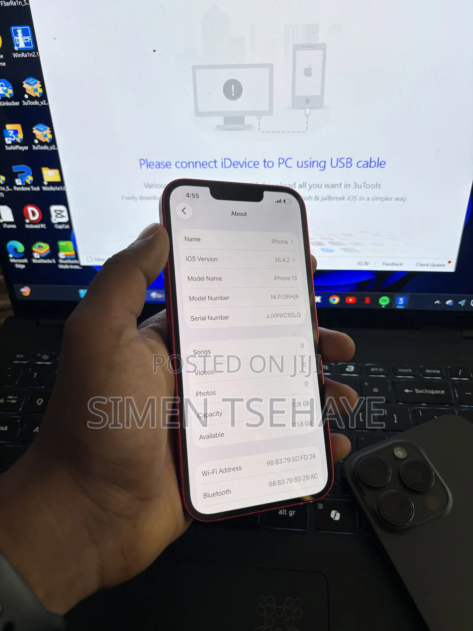 New Apple iPhone 13 128 GB Red