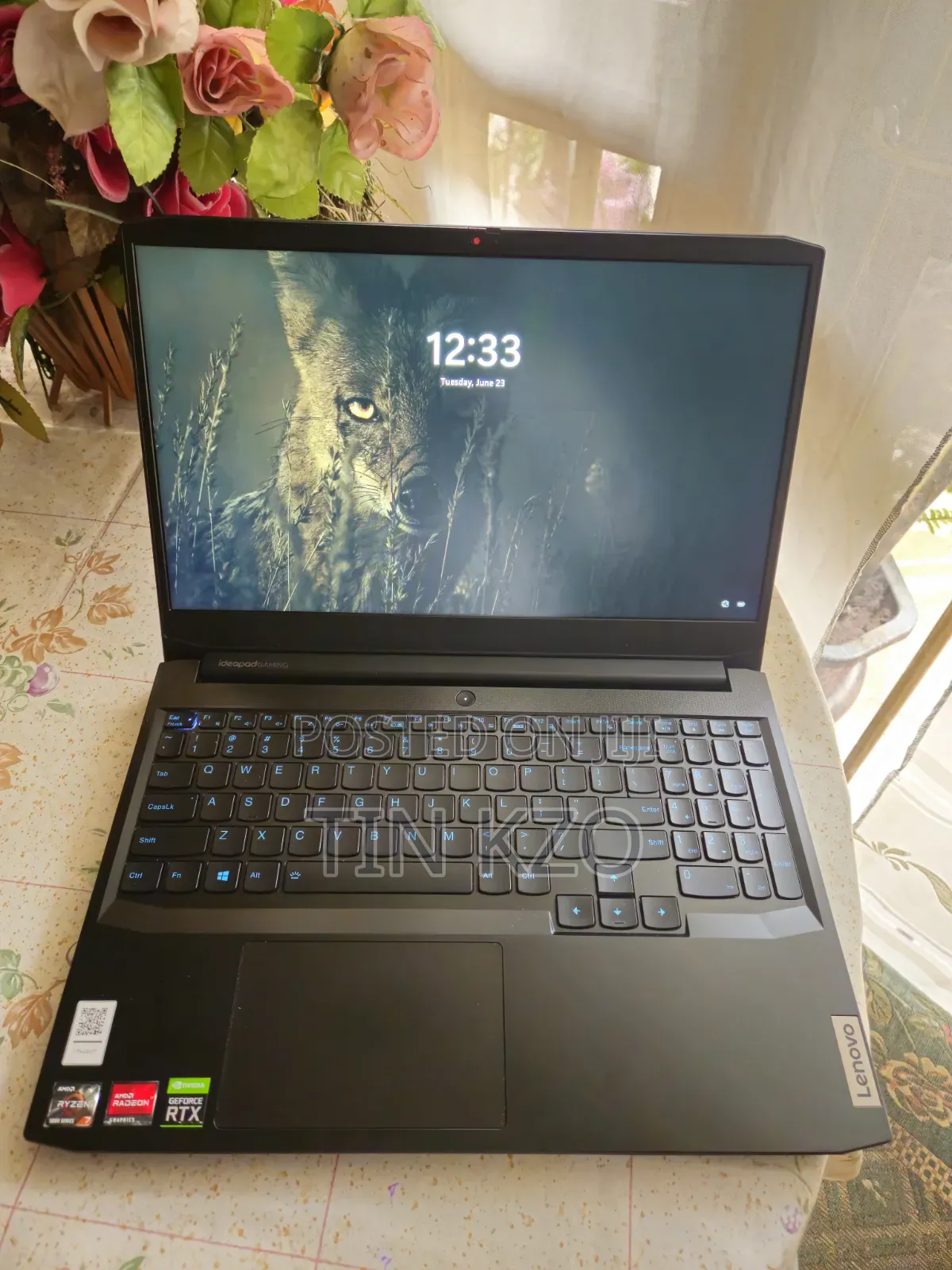 Laptop Lenovo Ideapad Gaming 3 16GB AMD Ryzen 7 SSD 512GB