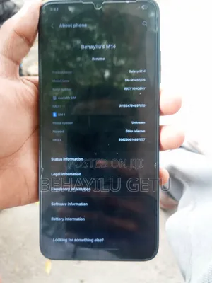 Samsung Galaxy M14 64 GB Black