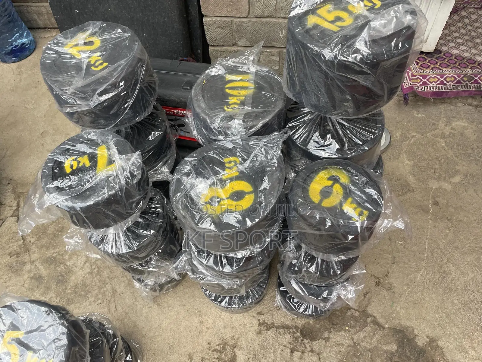 Muscle Maker Fixed Weight Dumbbells