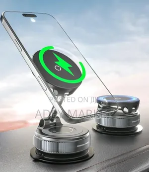 .Wireless Charging Vacuum Suction Phone Holder.