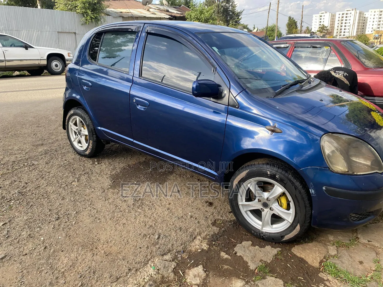 Toyota Vitz 2003 Blue
