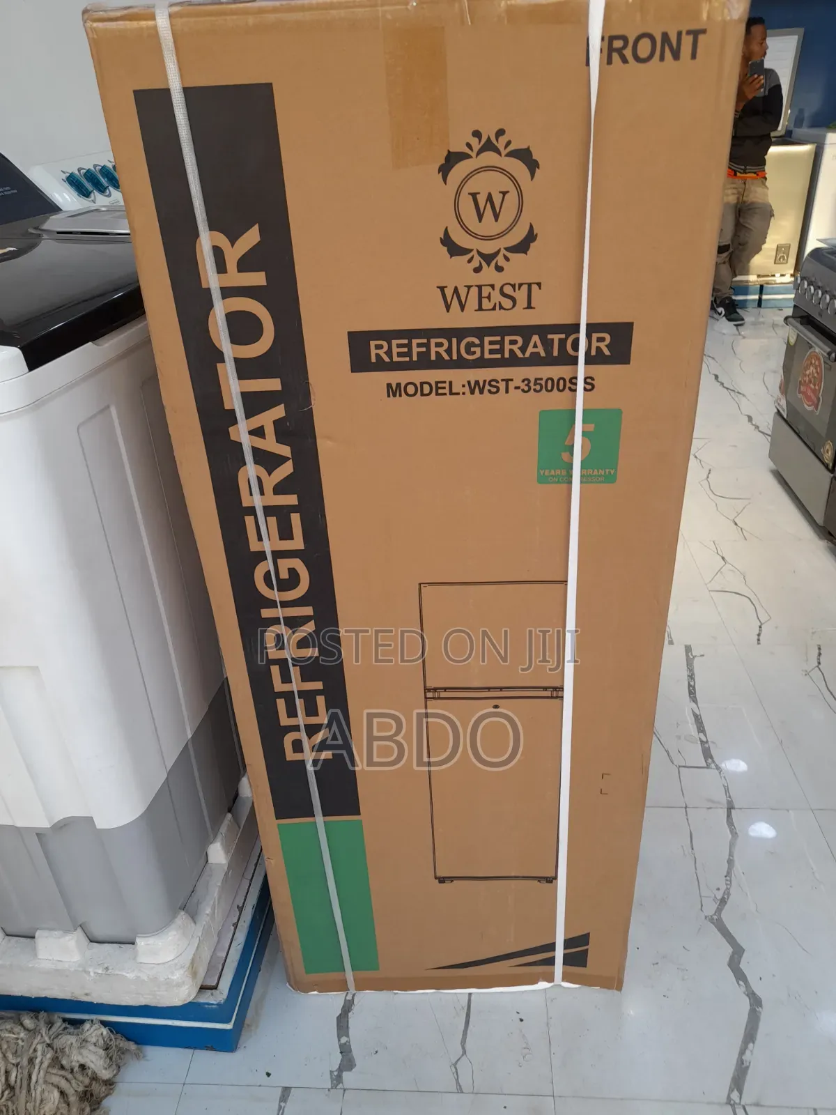 West Refrigerator Model West -3500ss Quality Model Ferej