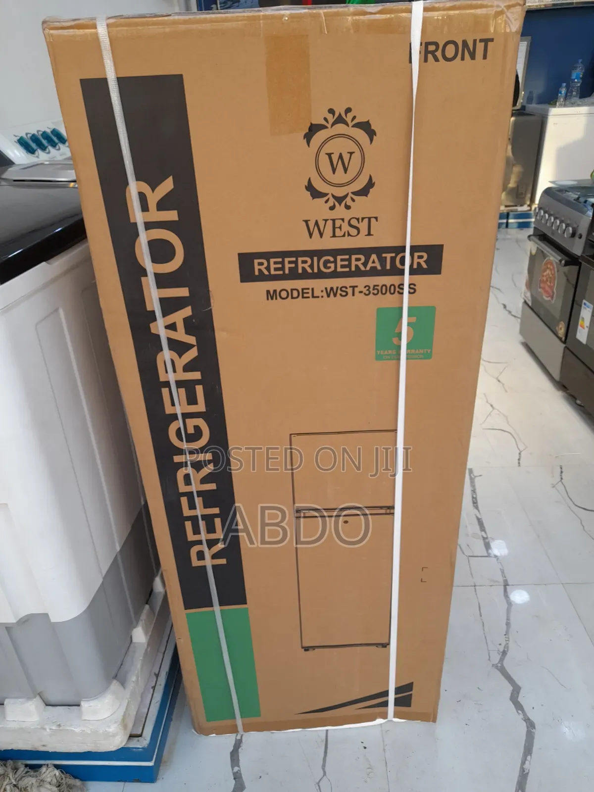 West Refrigerator Model West -3500ss Quality Model Ferej