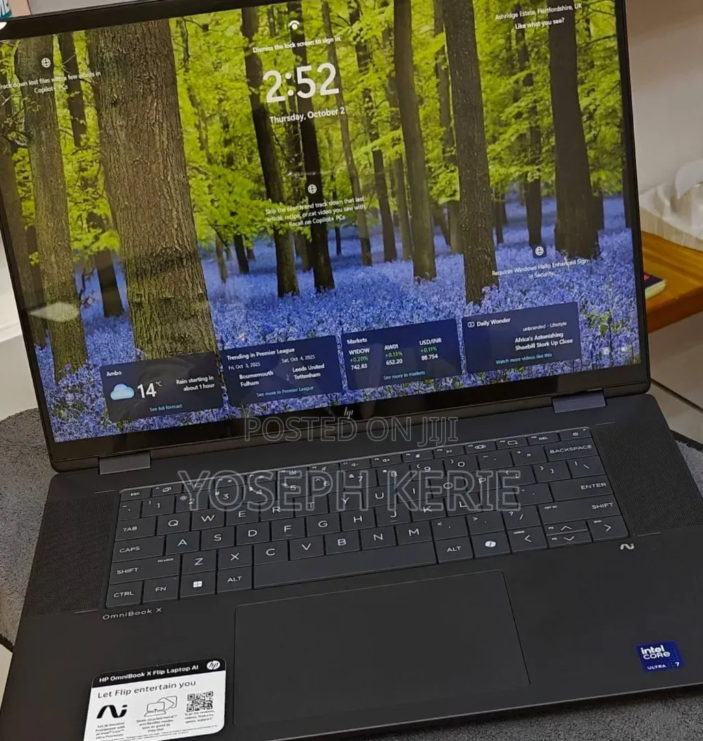 New Laptop HP OmniBook X Flip 16" 16GB Intel Core Ultra 7 SSD 1T