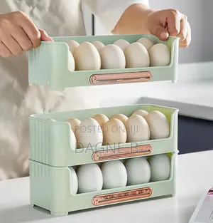 Egg Organizer Box የእንቁላል መደርደሪያ