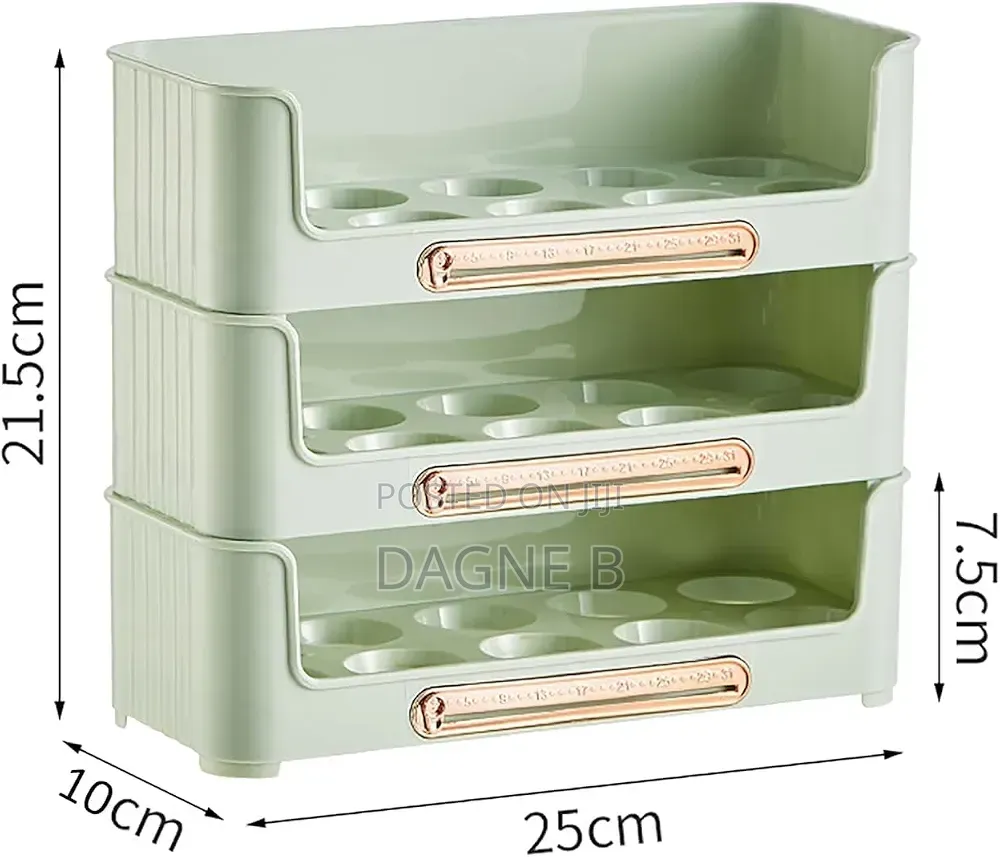Egg Organizer Box የእንቁላል መደርደሪያ