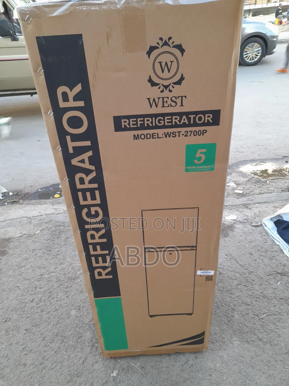West Refrigerator Model West -2700s Quality Brand Ferej
