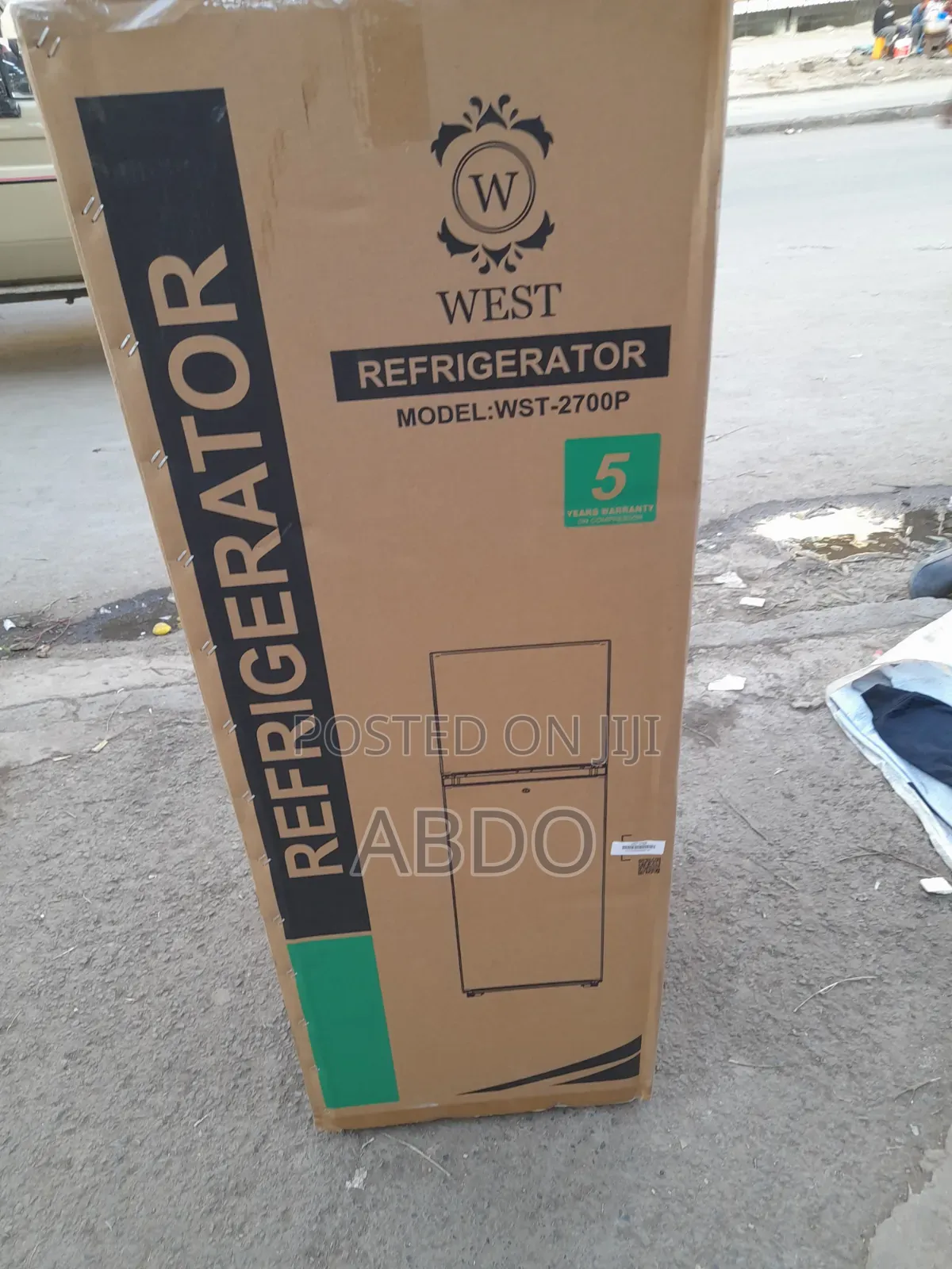 West Refrigerator Model West -2700s Quality Brand Ferej