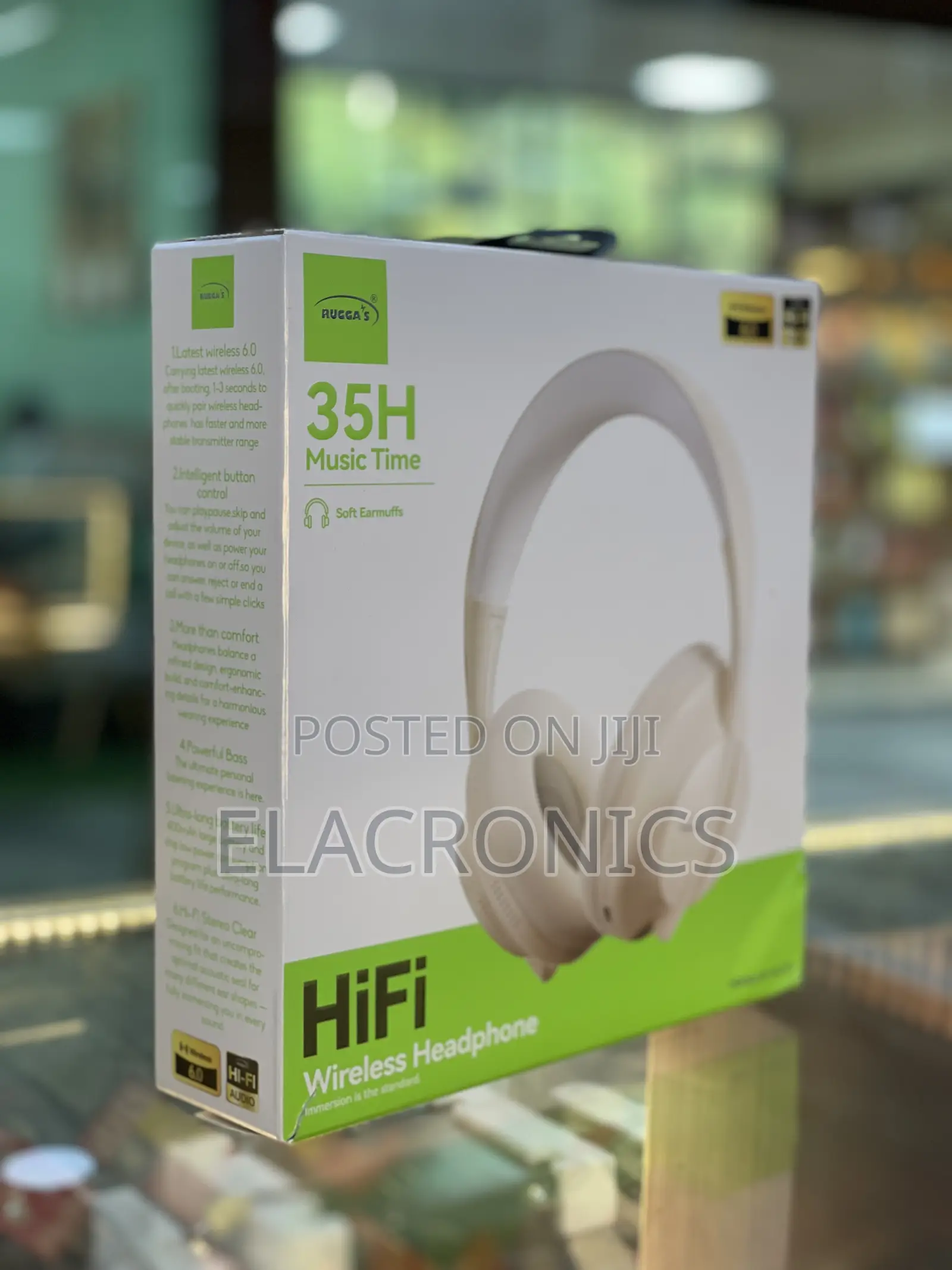 Rugga's Wireless Headphone Hm-Wl101 (Bluetooth Headset