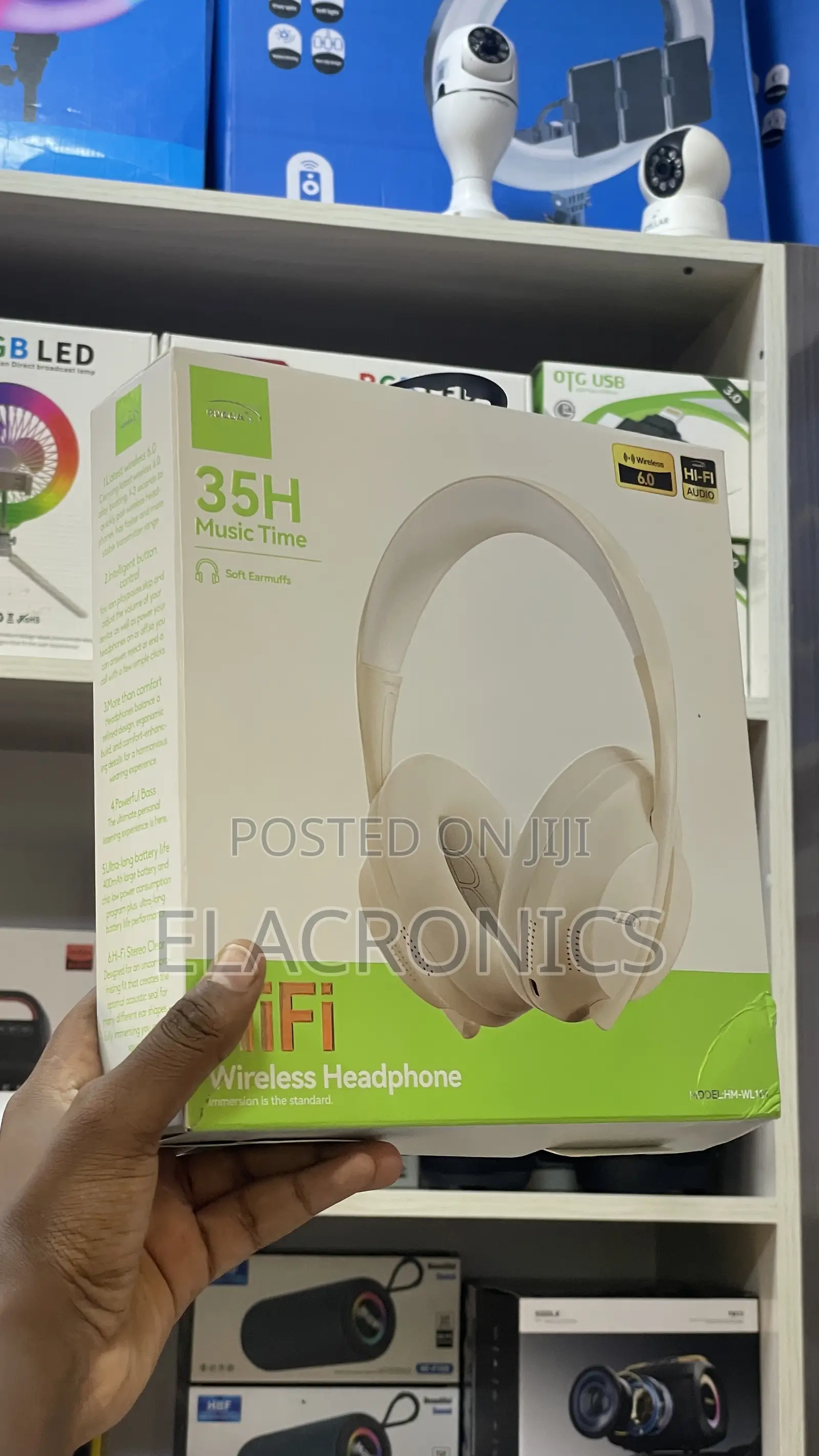 Wireless Bluetooth Headset Rugga's (Over-ear Headphone)⁠