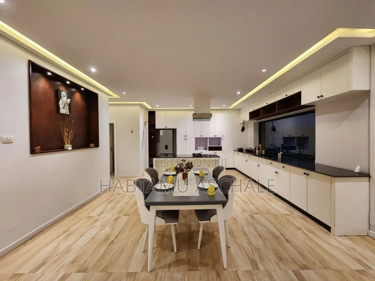 Furnished 3bdrm Apartment in Bole for rent