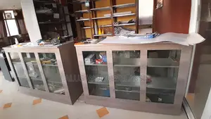 2 Identical Display Shelves (H 110cm , W 45cm, L 150cm)
