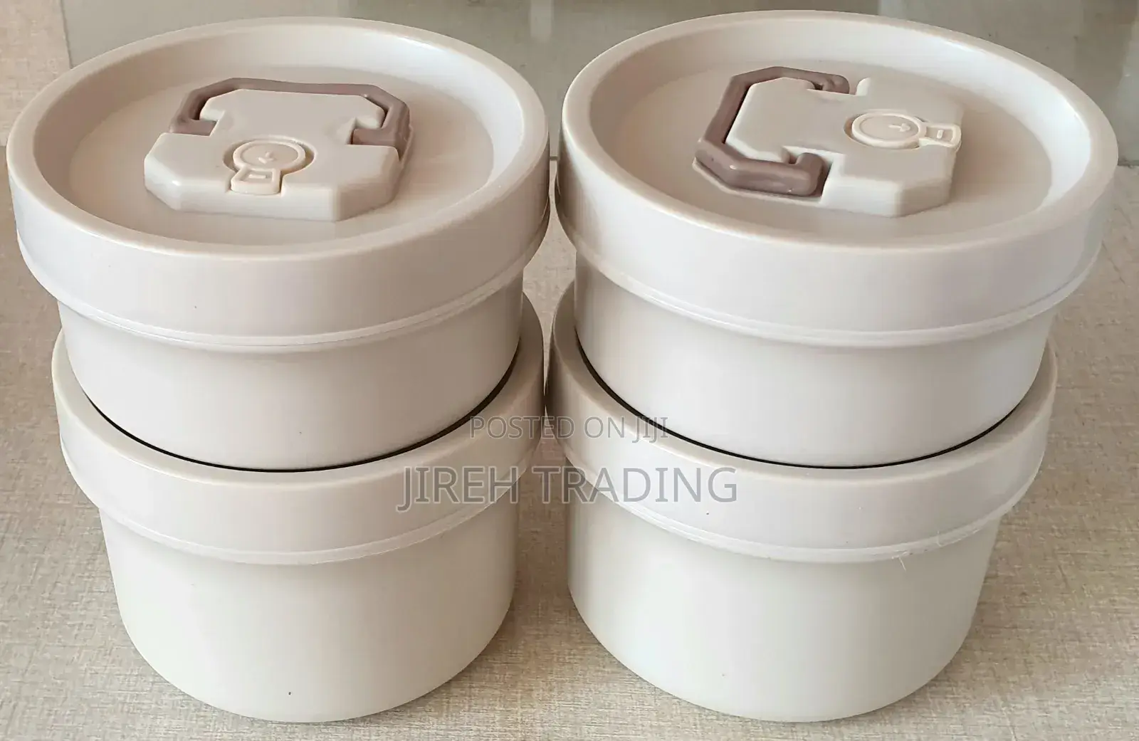 Premium 4-Container Insulated Lunch Box Set ሙቀት ጠባቂ የምሳ ዕቃ ከመያዣ ቦርሳ ጋር