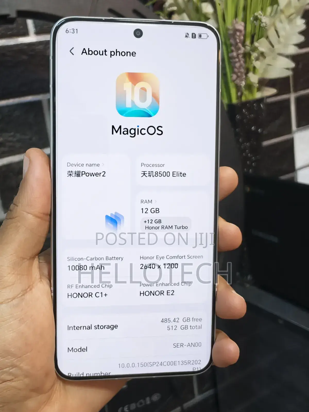 New Honor 400 Pro 512 GB White