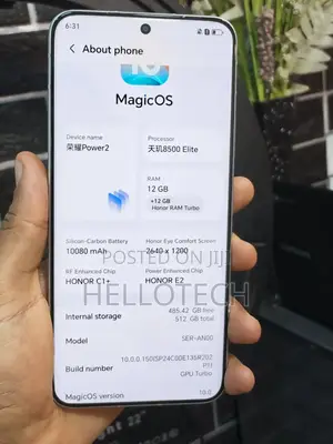 New Honor 400 Pro 512 GB White