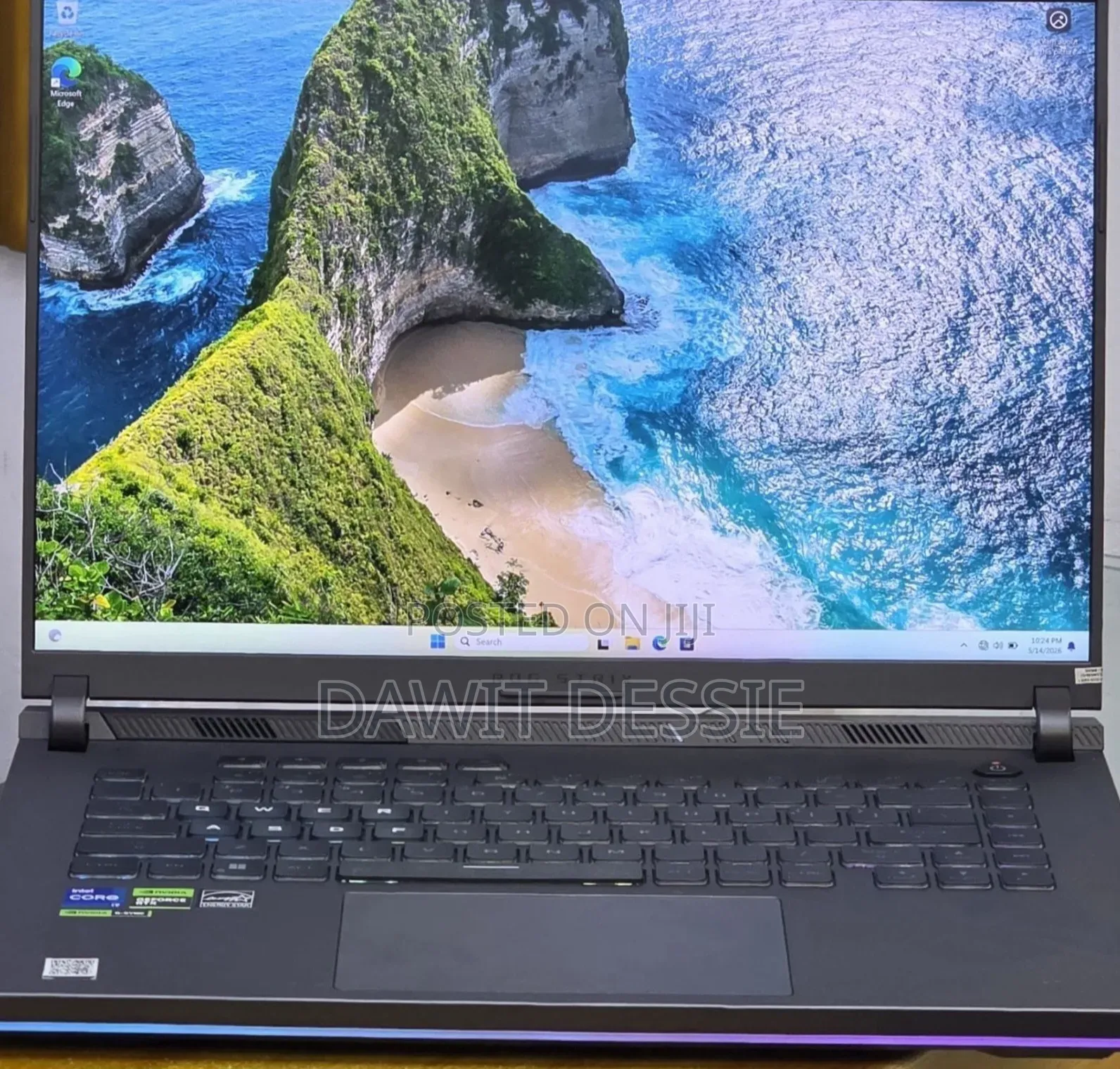 New Laptop Asus 16GB Intel Core i7 SSD 1T