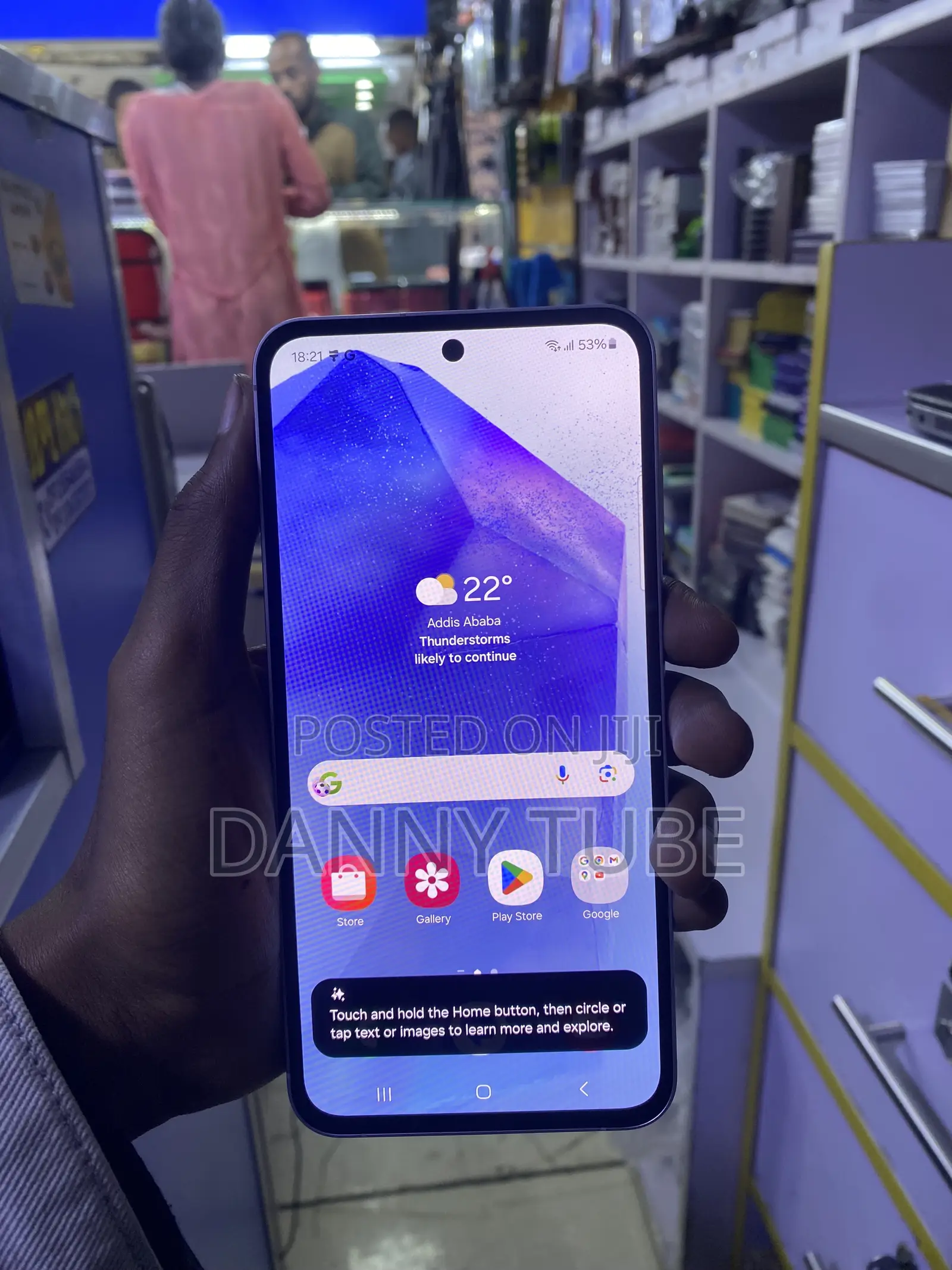 New Samsung Galaxy A55 256 GB Purple