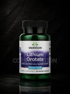 Lithium Orotate – 5 Mg 60 Capsules