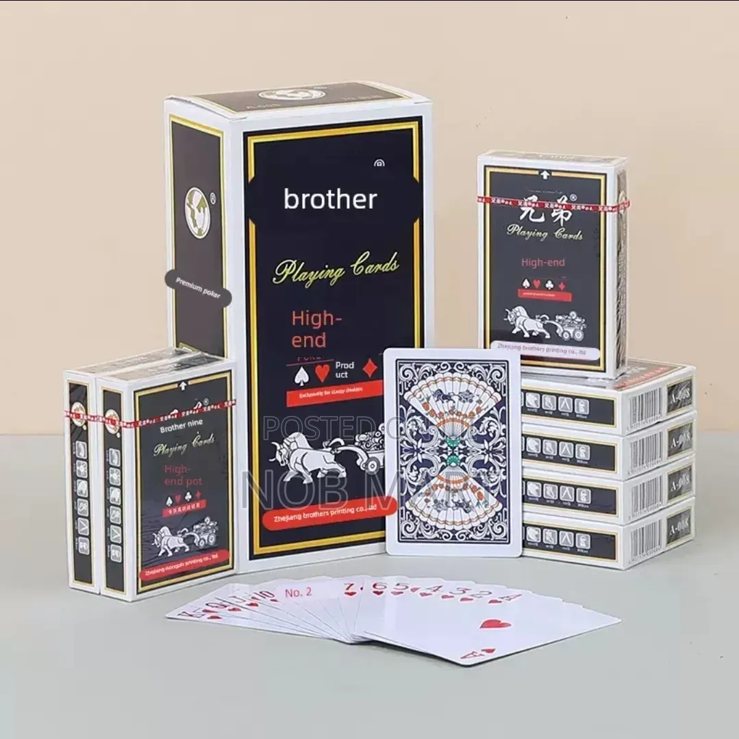 Brother High-end Poker Playing Cards Premium Quality Deck