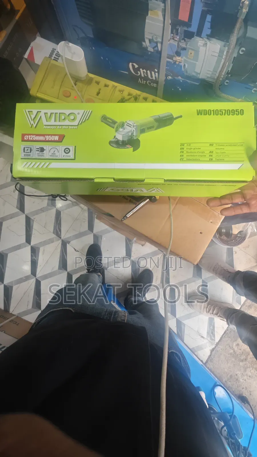 Vido Angl Grinder 1200w