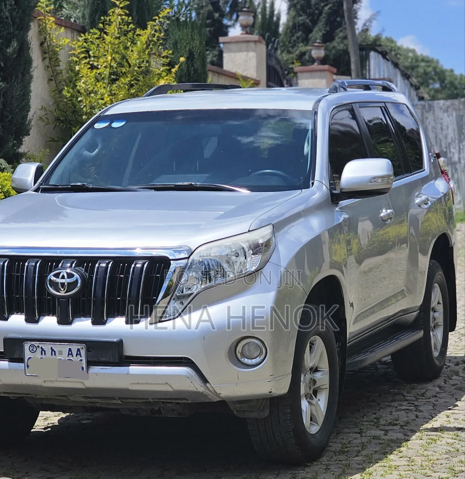 Toyota Land Cruiser Prado 2015 Silver