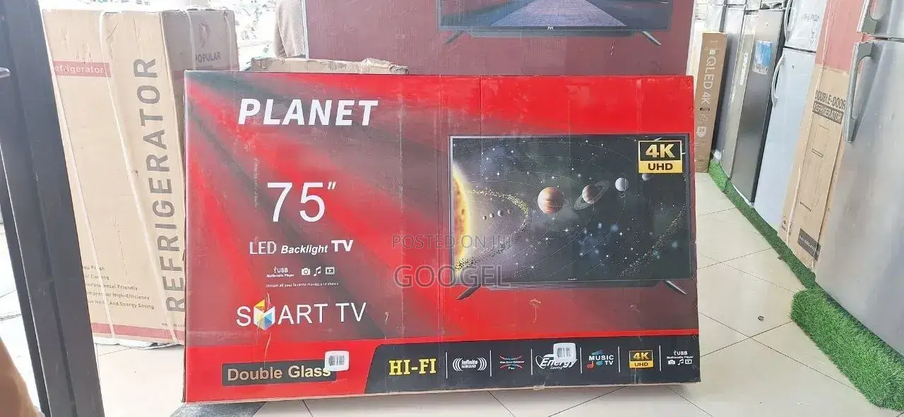 75''inch Planet Led Smart Tv