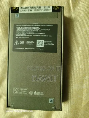 New Samsung Galaxy S25 Ultra 256 GB Black