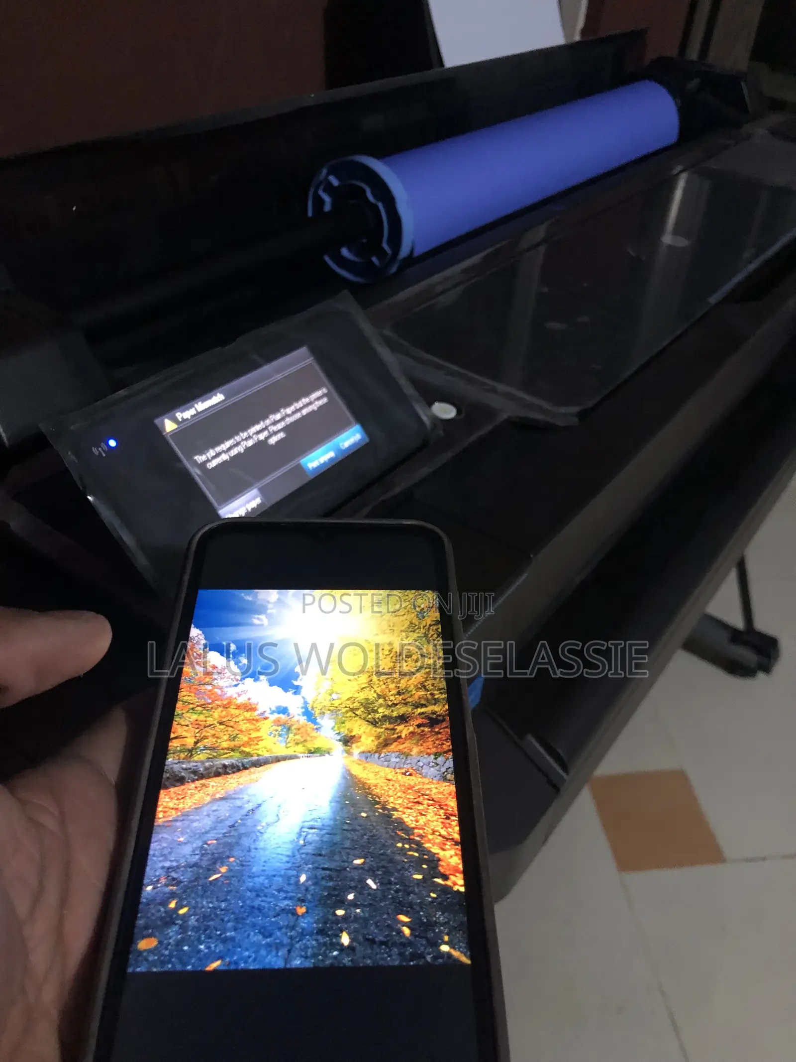 Hp Designjet T520 Plotter + Roll Papers + Stabilizer