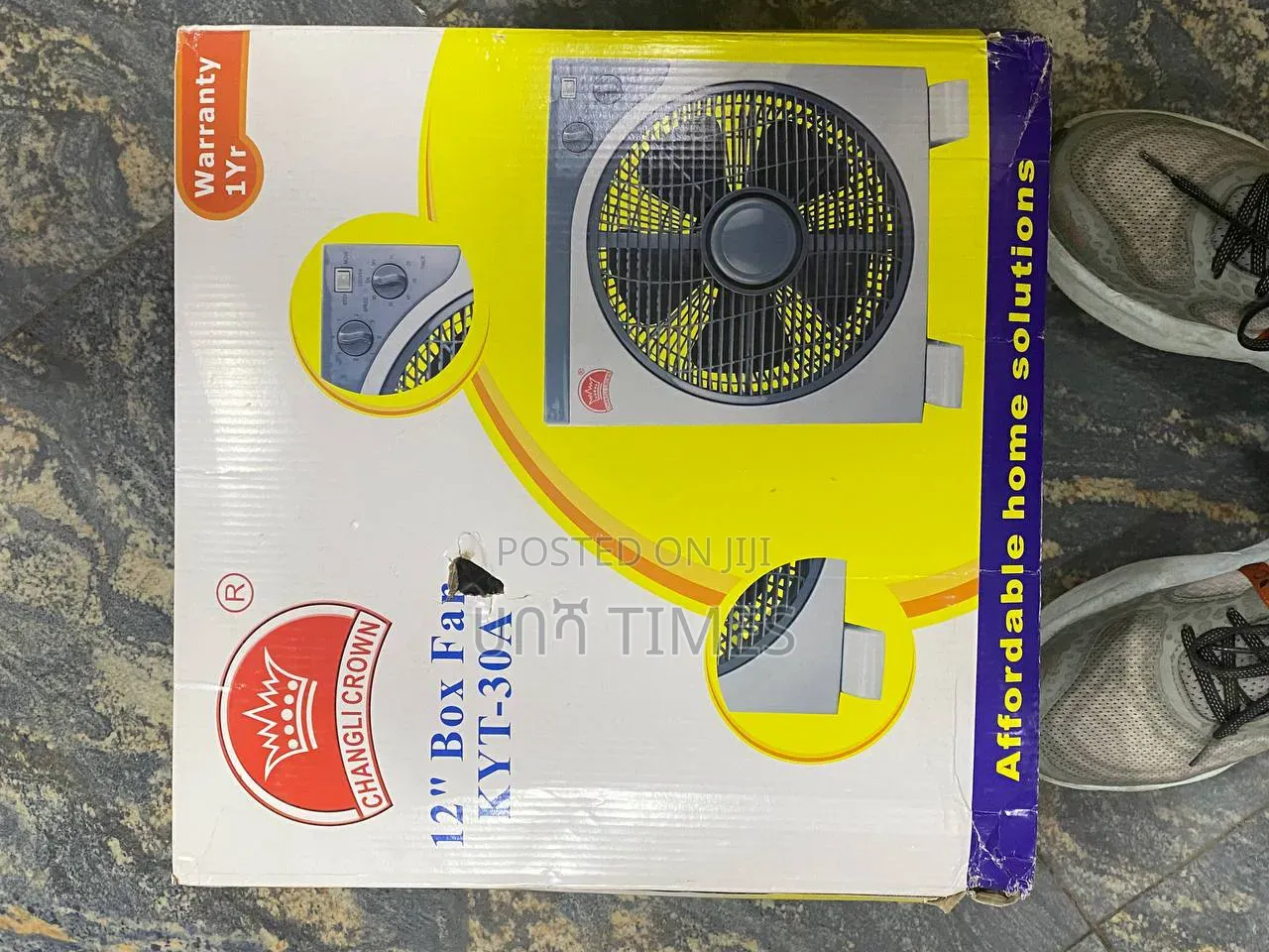 Changli Crown Box Fan Kyt-30a