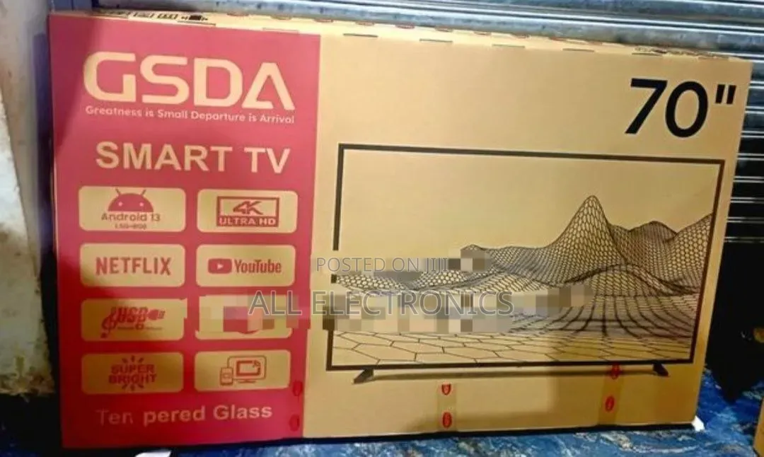 Gsda 70inch Doible Screen Smart Tv