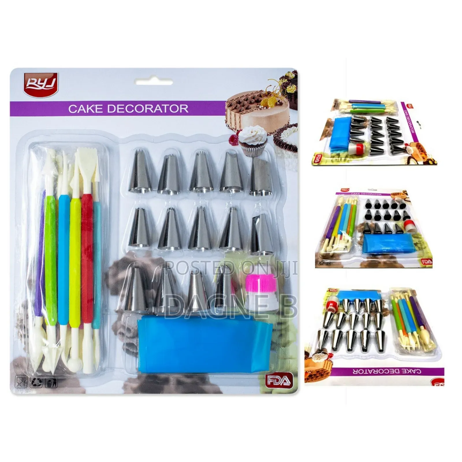 25-Piece Cake Decorator Set