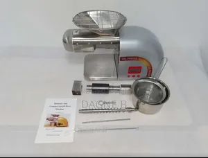 Stainless Steel Automatic Oil Press Machine የዘይት እና ለውዝ መጭመቂያ