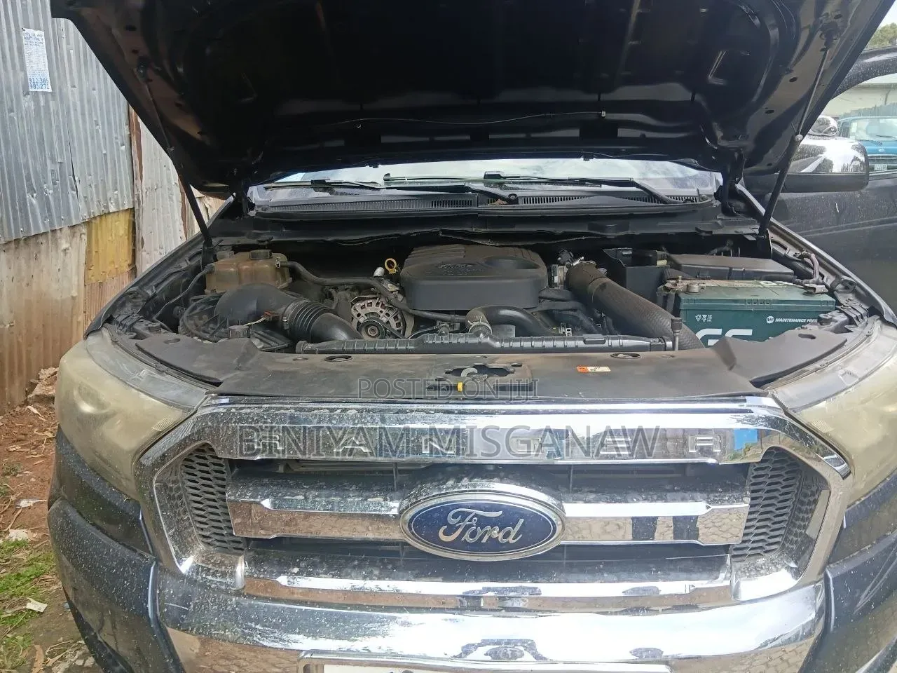 Ford Ranger Wildtrak 2016 Gray