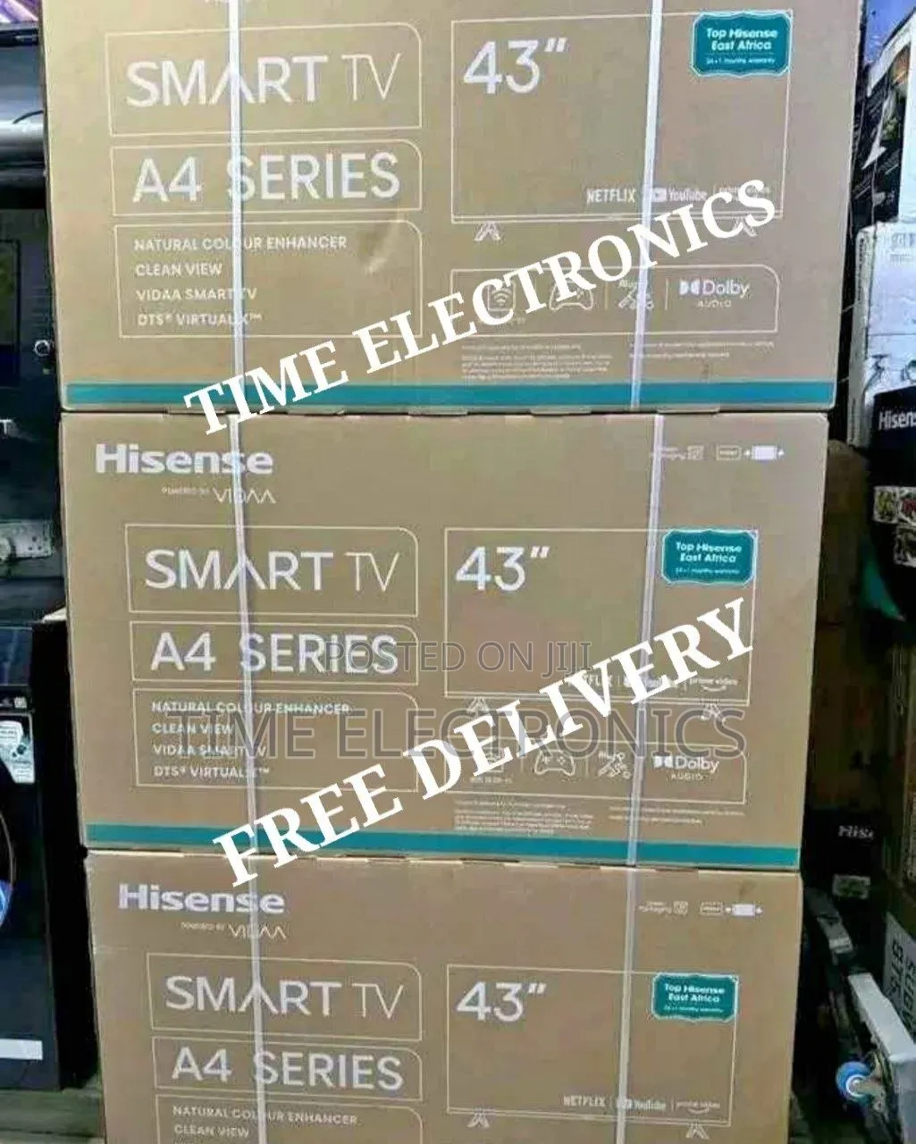Hisence 43"New 2026 ◇ Smart Uhd Tv